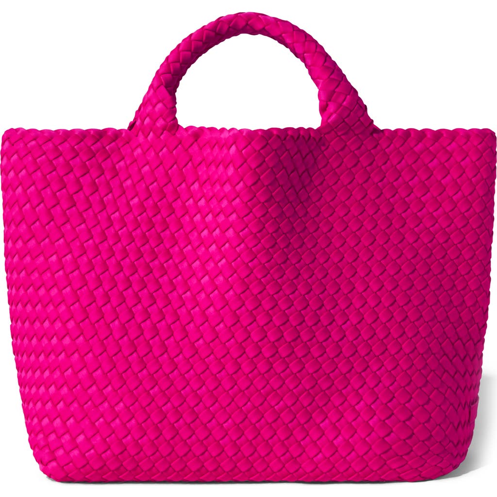 NAGHEDI Medium St. Barths Tote in Miami Pink