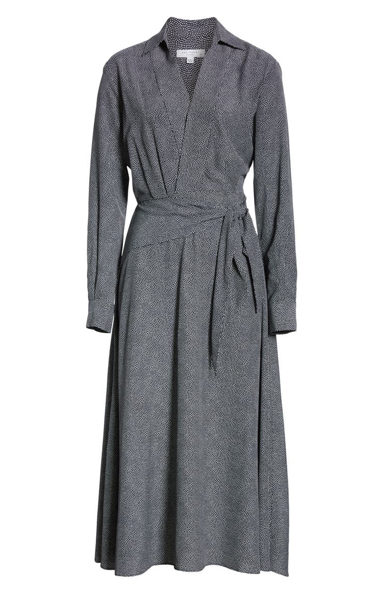 Equipment Vivienne Faux Wrap Midi Dress, Alternate, color,