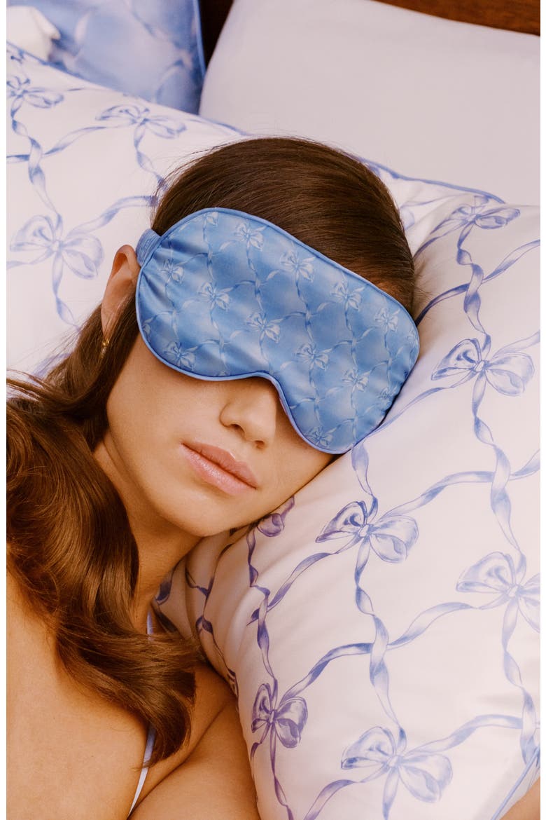 Bluebelle Pure Silk Contour Sleep Mask, Alternate, color, NO COLOR