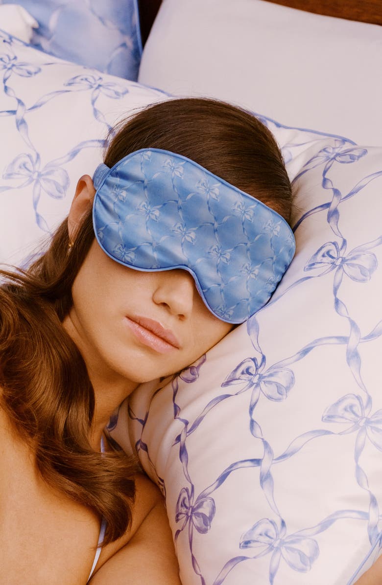 slip Bluebelle Pure Silk Contour Sleep Mask, Alternate, color, 
