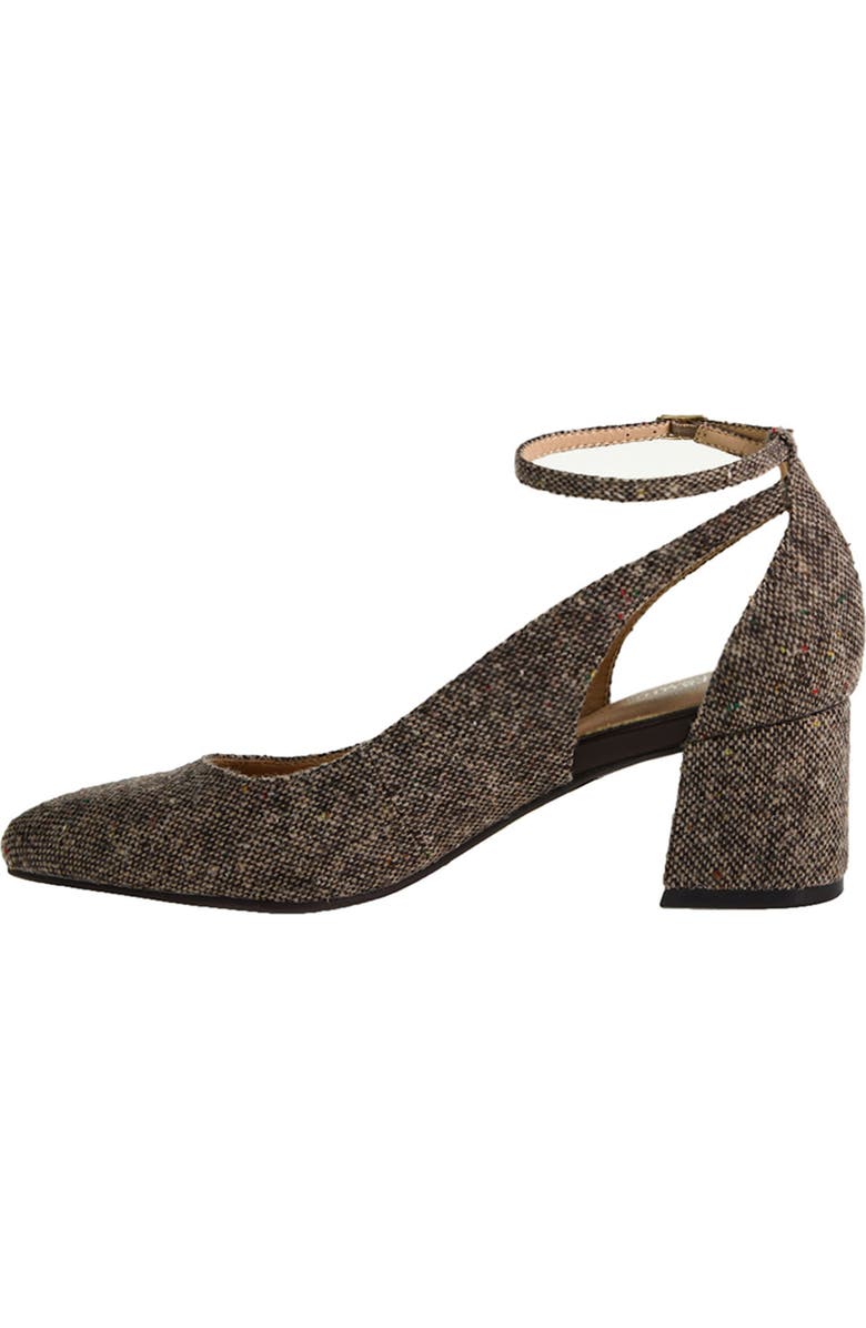 CL BY LAUNDRY Adorable Tweed Ankle Strap Pump, Alternate, color,