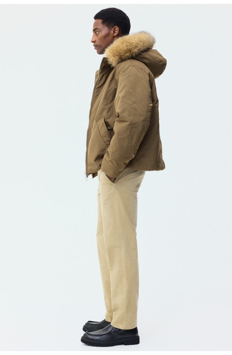 H&M Regular Fit Corduroy Trousers, Alternate, color, 