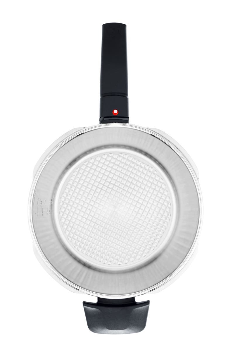 Fissler Vitavit Premium Pressure Cooker with Steamer Insert and Tripod, Alternate, color, Stainless Steel