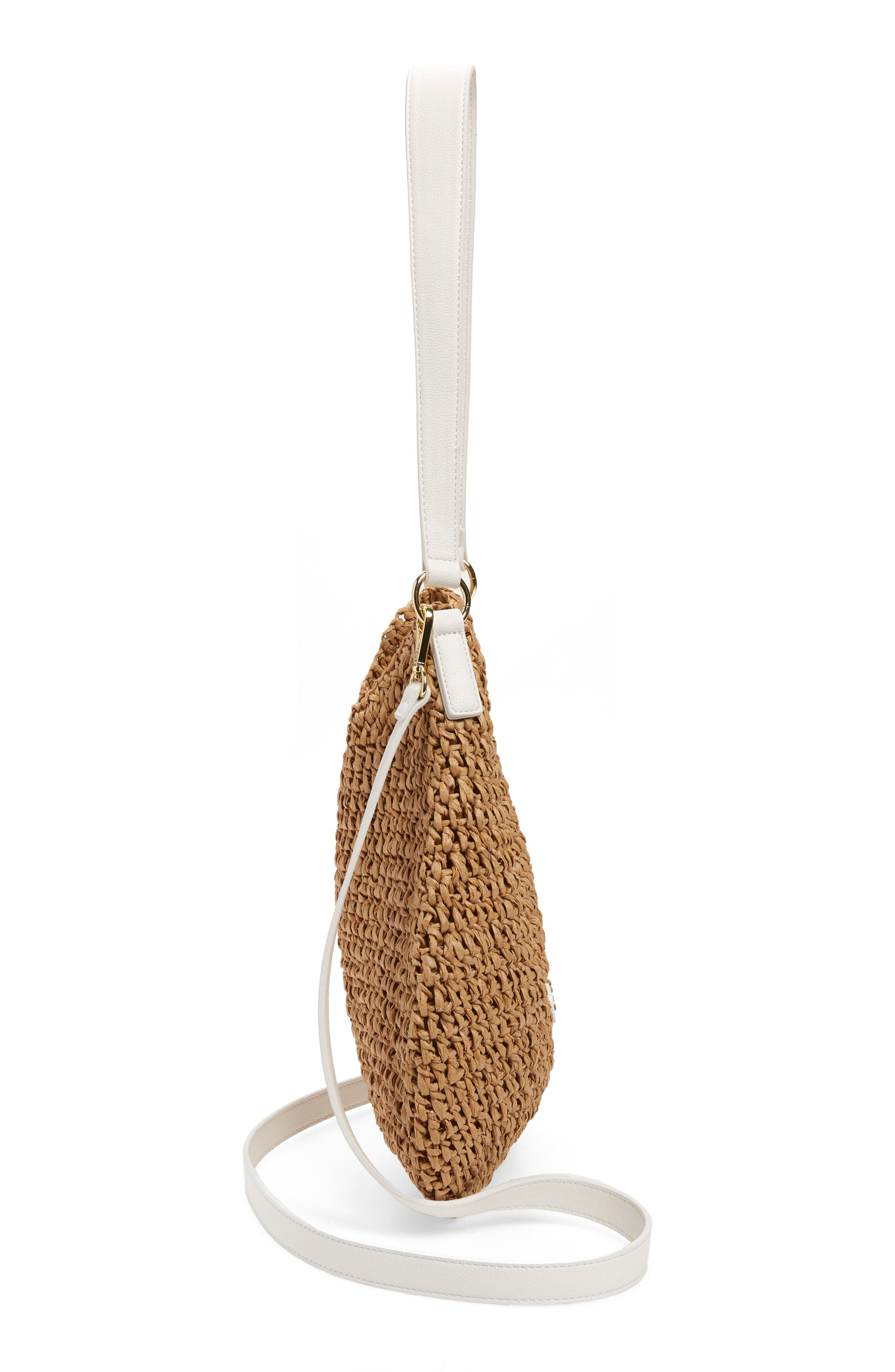 Ted Baker London Kethrin Crochet Hobo Bag, Alternate, color, 