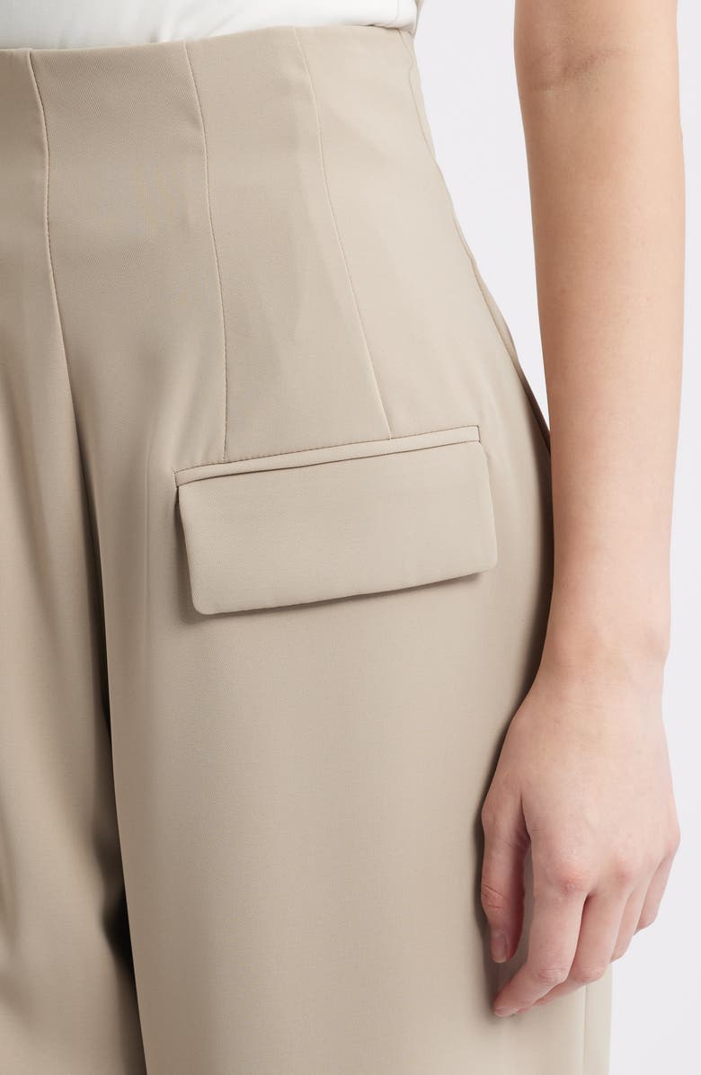 Odd Muse The Ultimate Muse High Waist Wide Leg Pants, Alternate, color, Taupe
