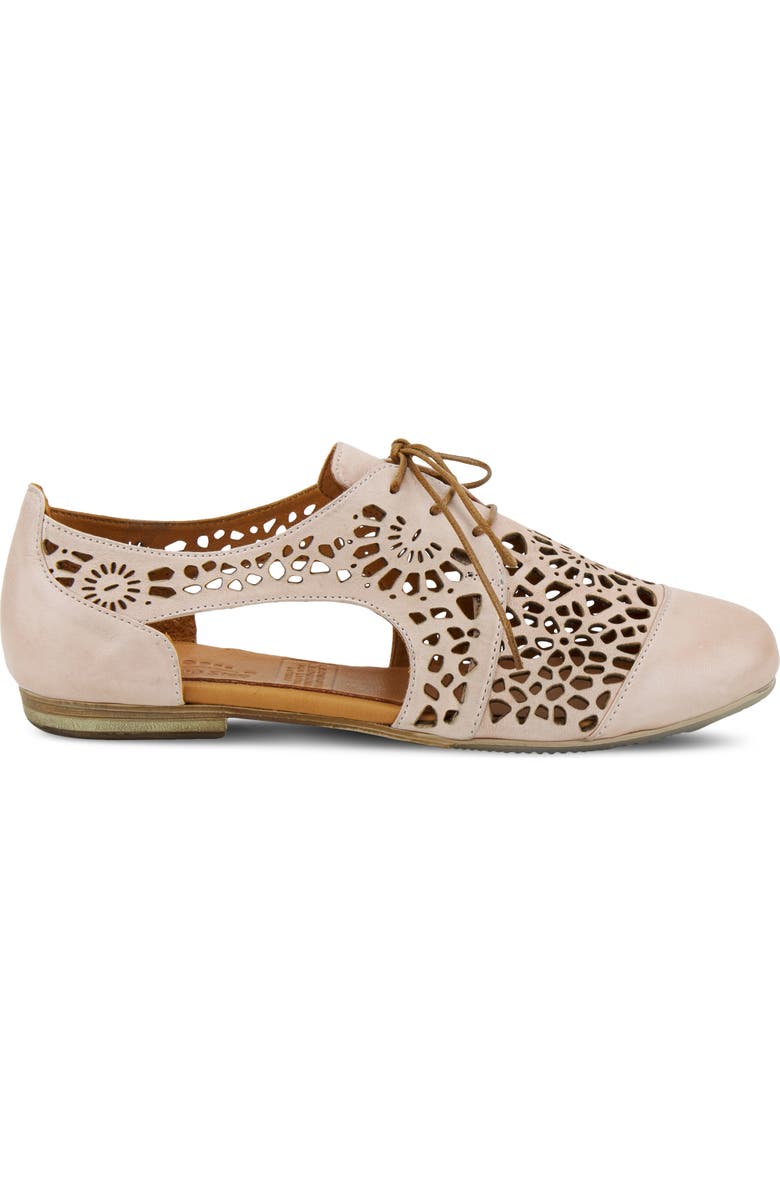 Spring Step Theone Cutout Derby Flat, Alternate, color,