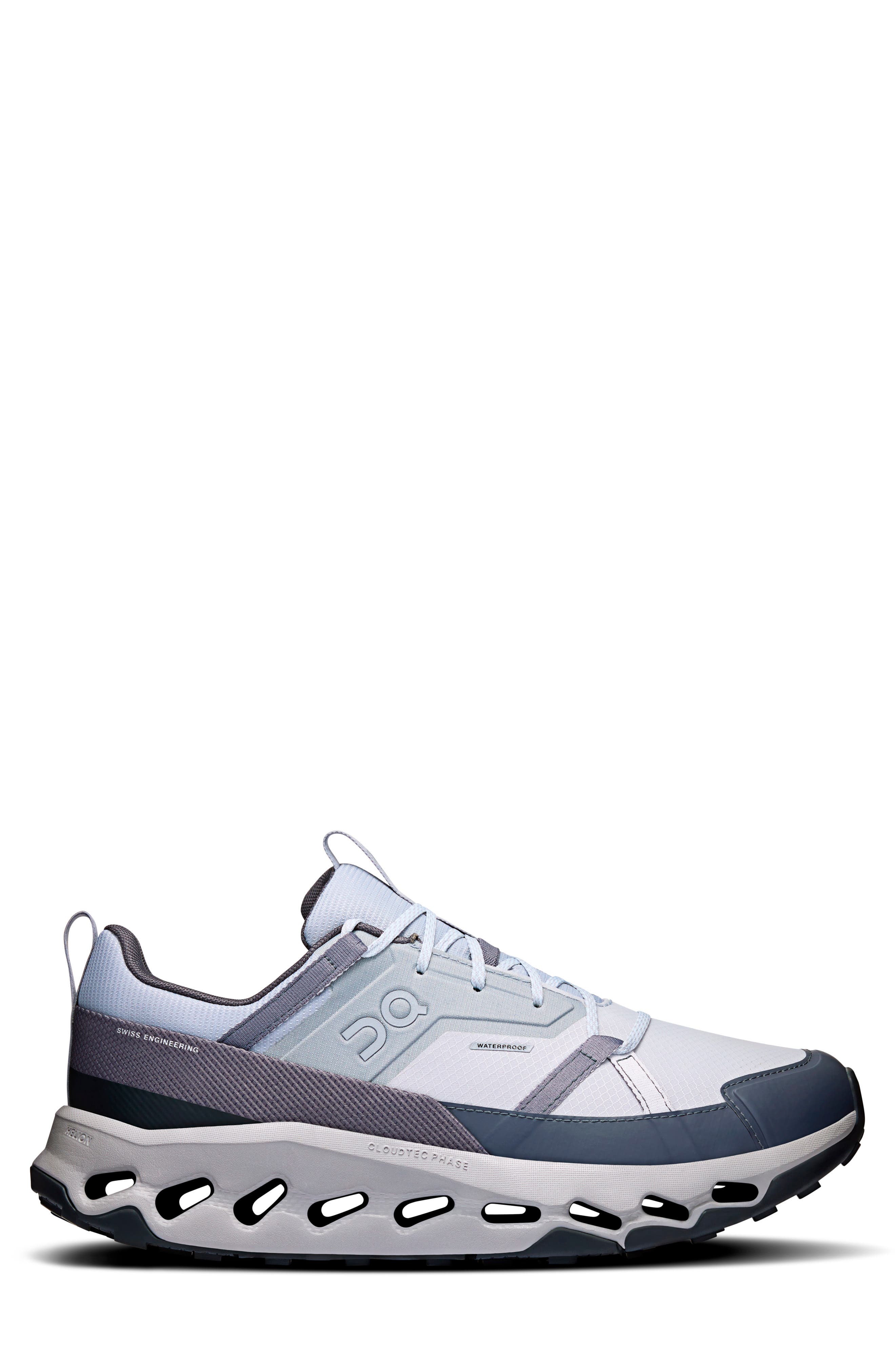 On Cloudhorizon Waterproof Hiking Shoe, Alternate, color, Glacier/ Alloy