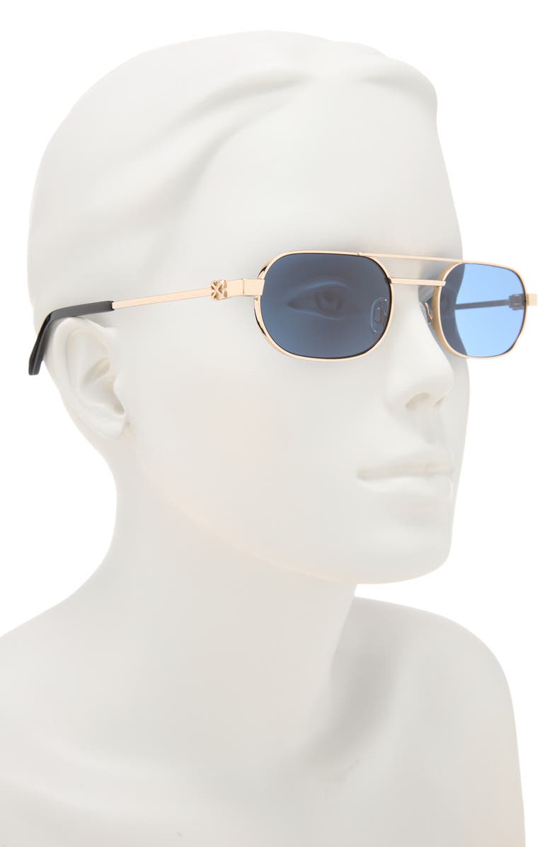 Off-White Vaiden 55mm Oval Sunglasses, Alternate, color, 