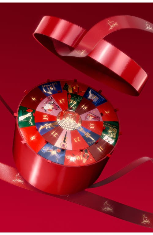 Christian Louboutin Advent Calendar Gift Set In Transparent
