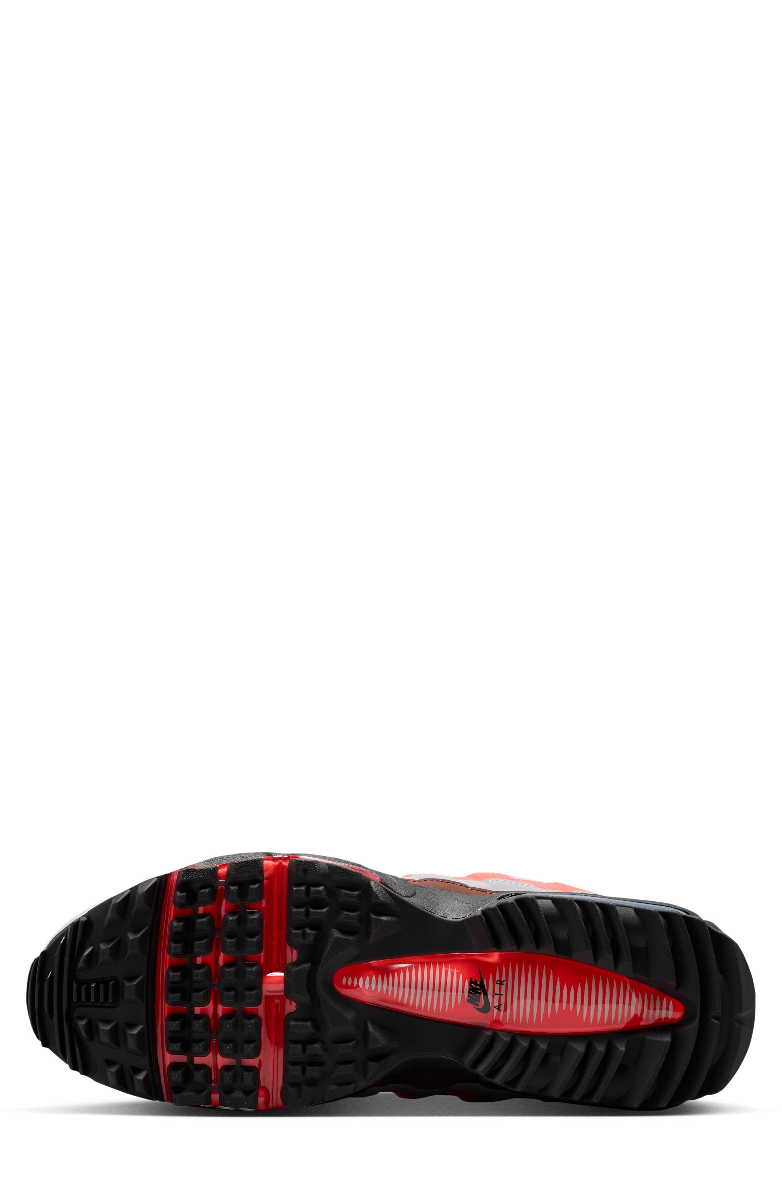 Air Max '95 G Waterproof Golf Shoe, Alternate, color, LIGHT SILVER/ GREY/ CRIMSON