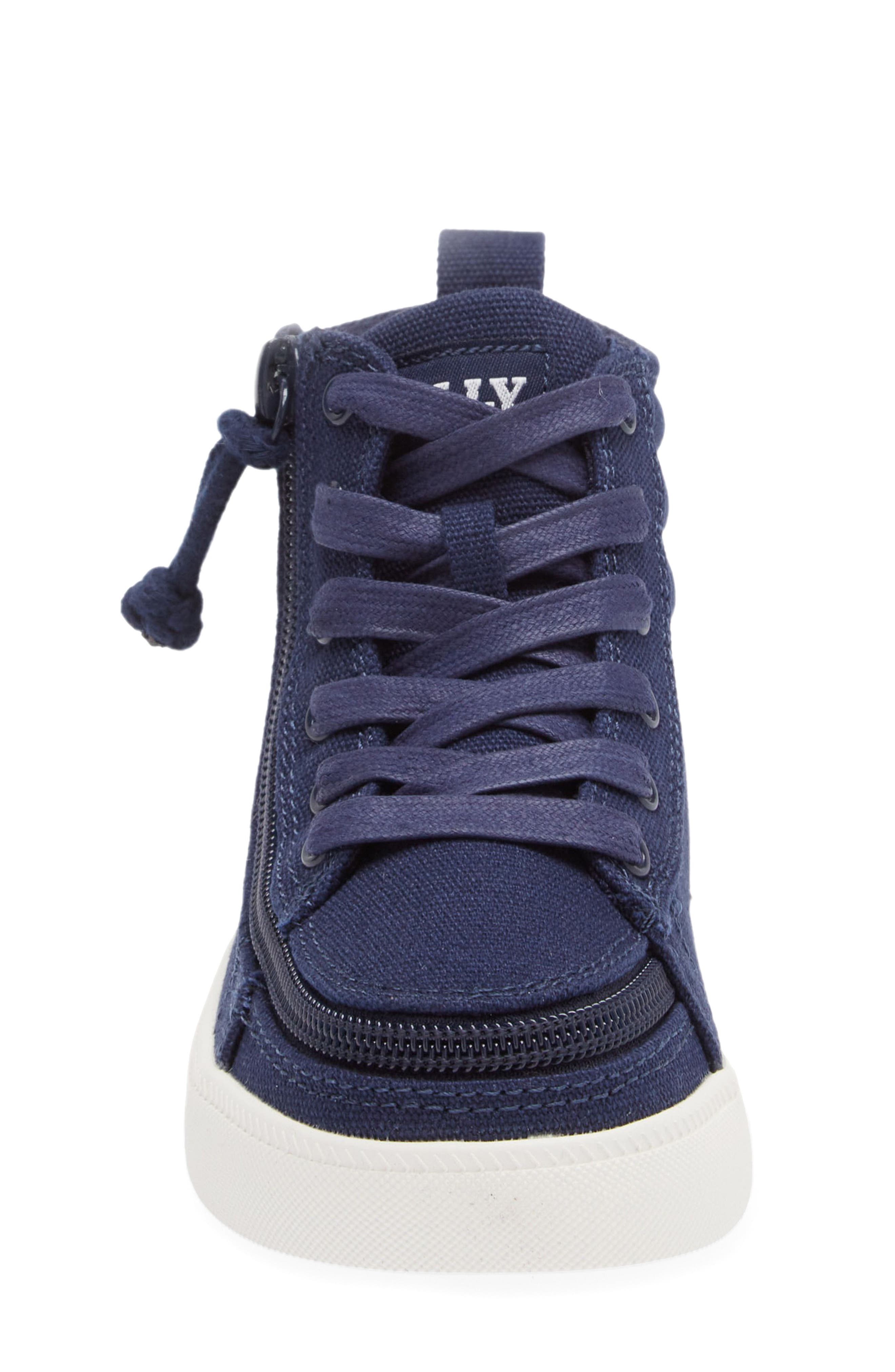 Kids' BILLY CS High Top Sneaker, Alternate, color, NAVY/ WHITE