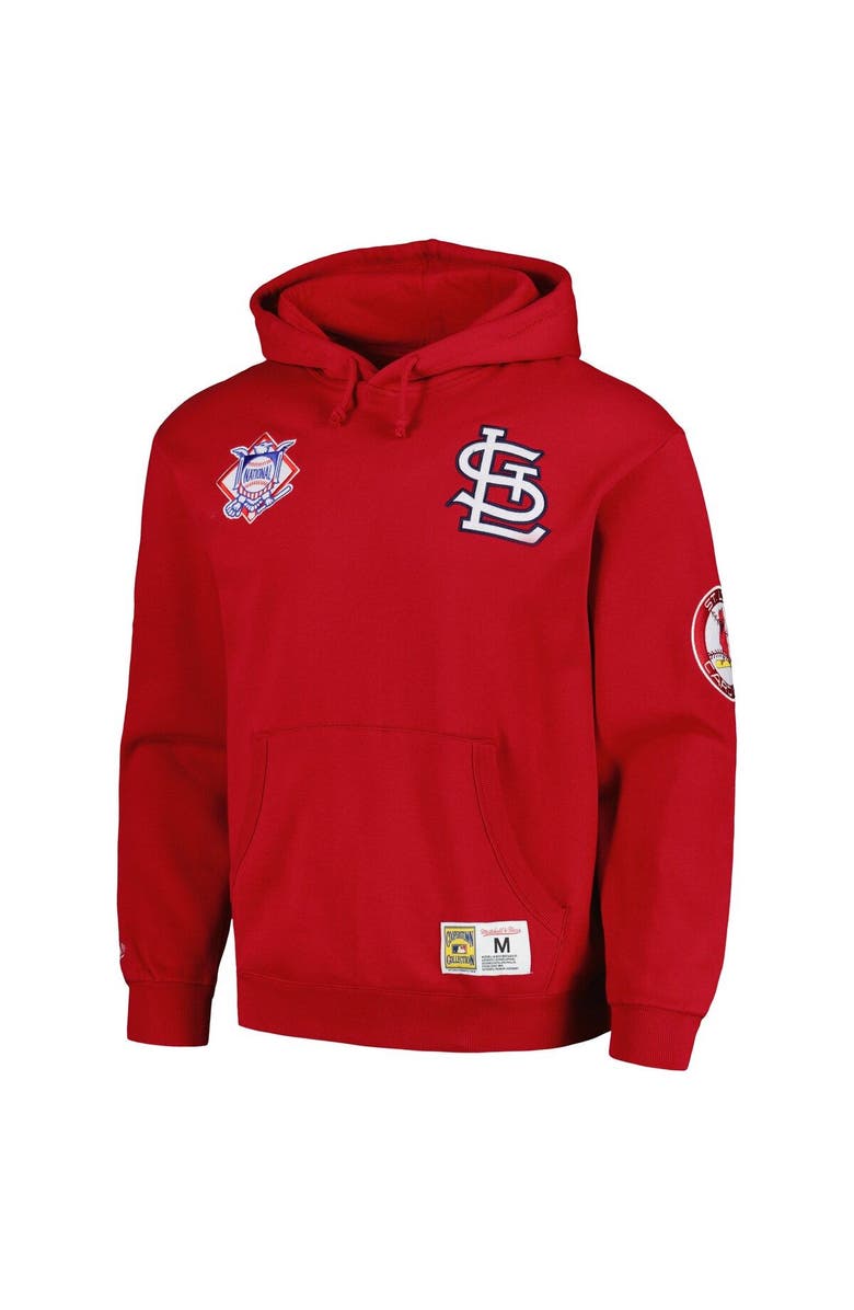 Mitchell & Ness Men's Mitchell & Ness Red St. Louis Cardinals City Collection Pullover Hoodie, Alternate, color, Red
