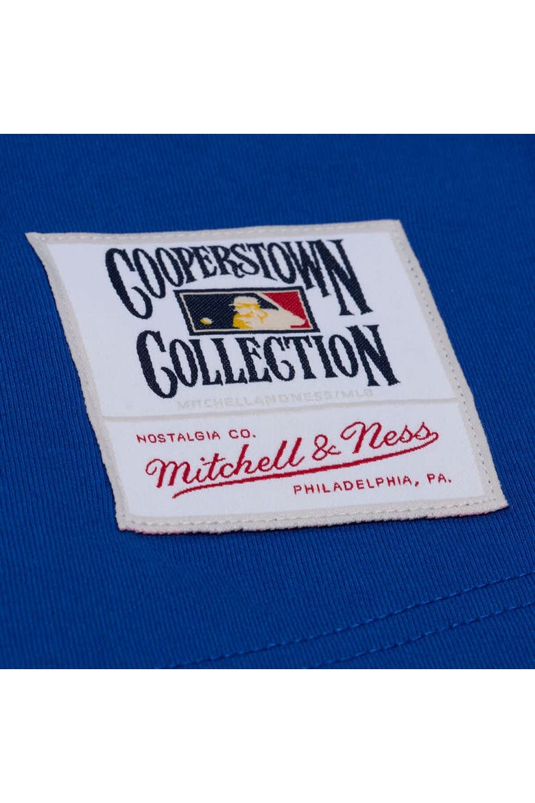 Men's Mitchell & Ness  Royal Chicago Cubs Wild Pitch Ringer T-Shirt, Alternate, color, Royal