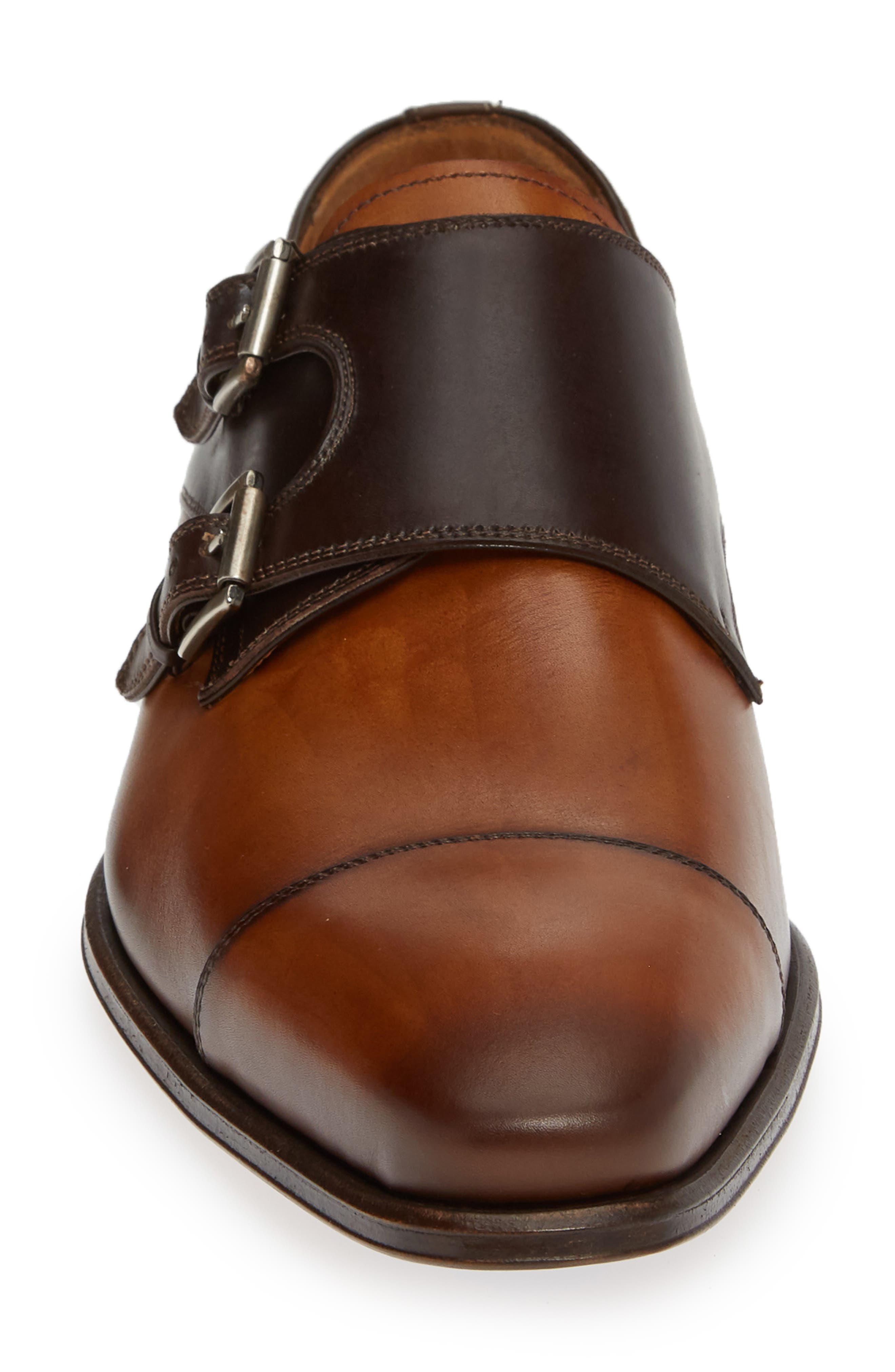 Mezlan Bardem Double Monk Strap Shoe, Alternate, color, 