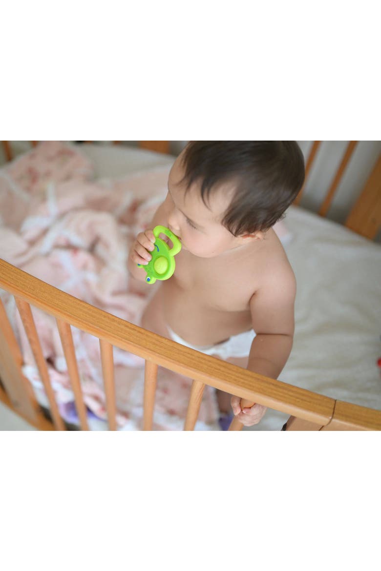 Popping Frog Silicone Teething & Clutching Toy, Alternate, color, Multi