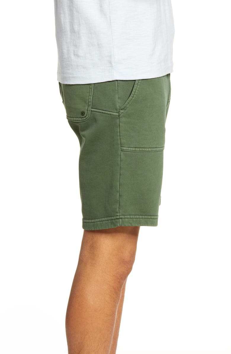 Banks Journal Big Bear Drawstring Fleece Walk Shorts, Alternate, color, 