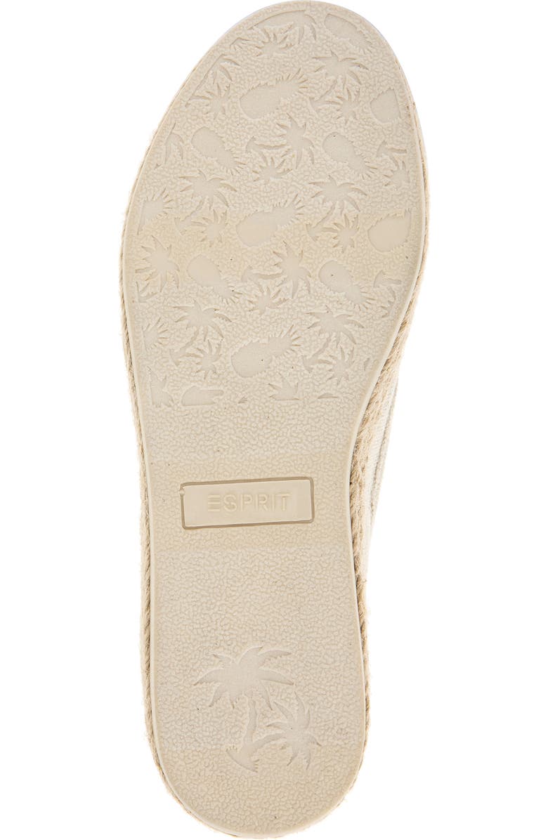 Esprit Nadine Espadrille Sneaker, Alternate, color, Natural Linen