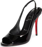 Christian Louboutin Sofia Z Peep Toe Slingback Pump