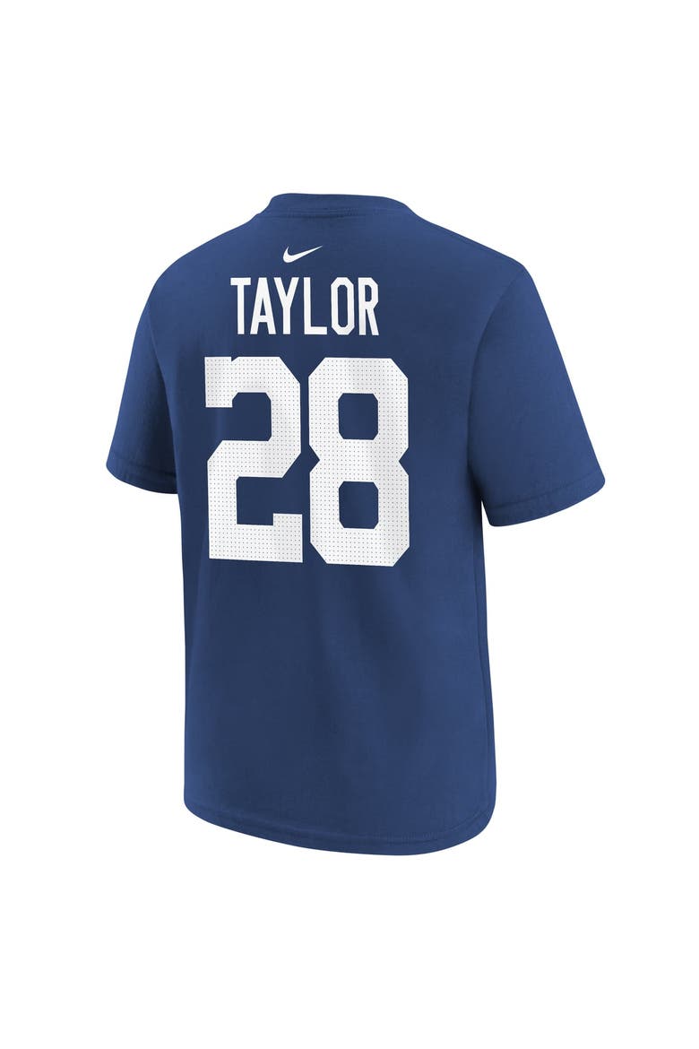 Youth Nike Jonathan Taylor Royal Indianapolis Colts Player Name & Number T-Shirt, Alternate, color, Royal