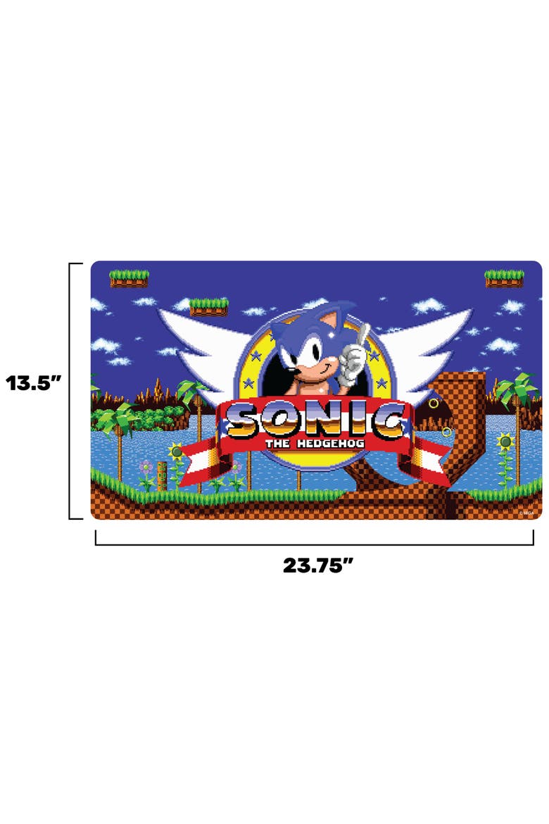 Sonic Playmat, Alternate, color, Multicolored