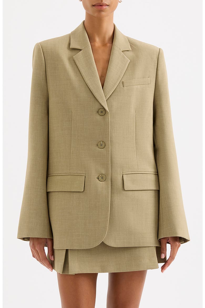 Audrey Tailored Blazer, Main, color, Moss
