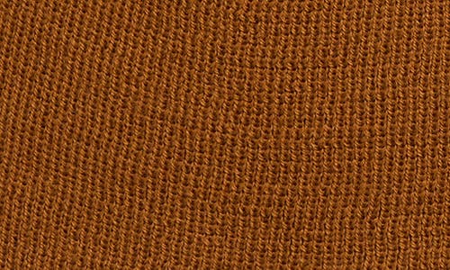 Brooks Brothers Wool Blend Patch Cuffed Beanie In Brown