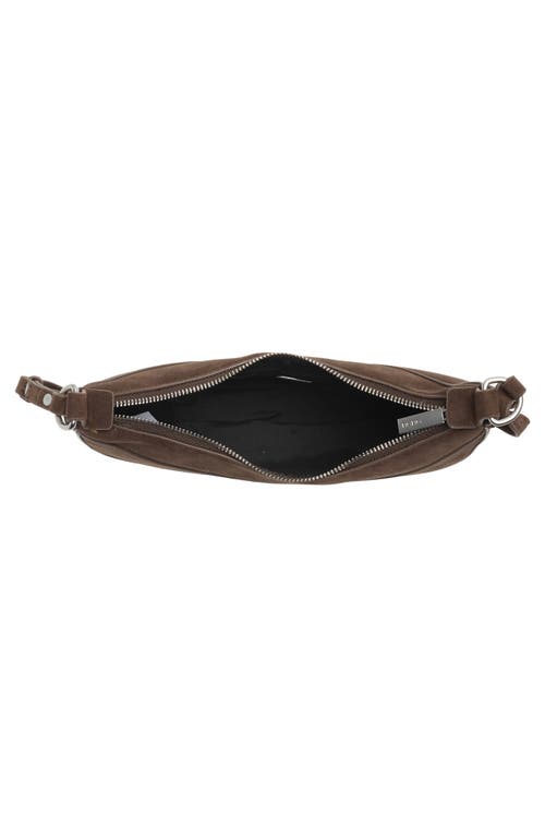 Bcbg Convertible Crescent Shoulder Bag In Brown