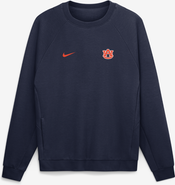 Nike Men's Nike Navy Auburn Tigers Premium Performance Raglan Dri-FIT Sweatshirt