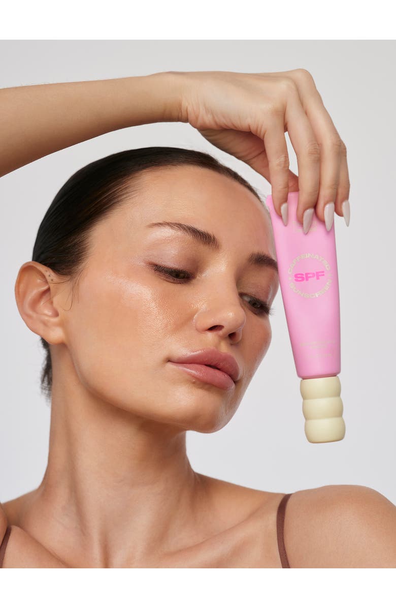 The Skinny Confidential Caffeinated Sunscreen Broad Spectrum SPF 40, Alternate, color,