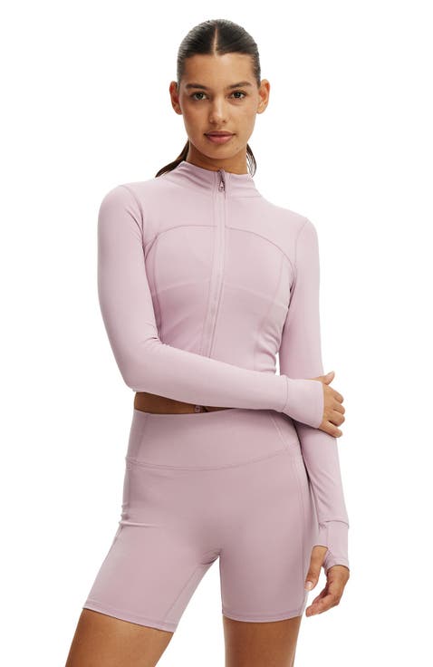 Women's Active Ultra Soft Contour Long Sleeve Zip Through