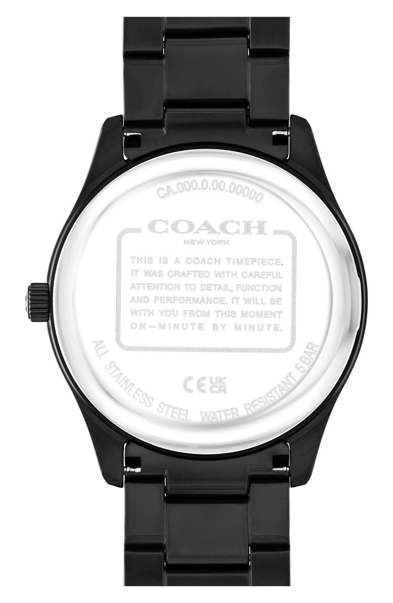 COACH Oliver Bracelet Watch, 41mm, Alternate, color, Black