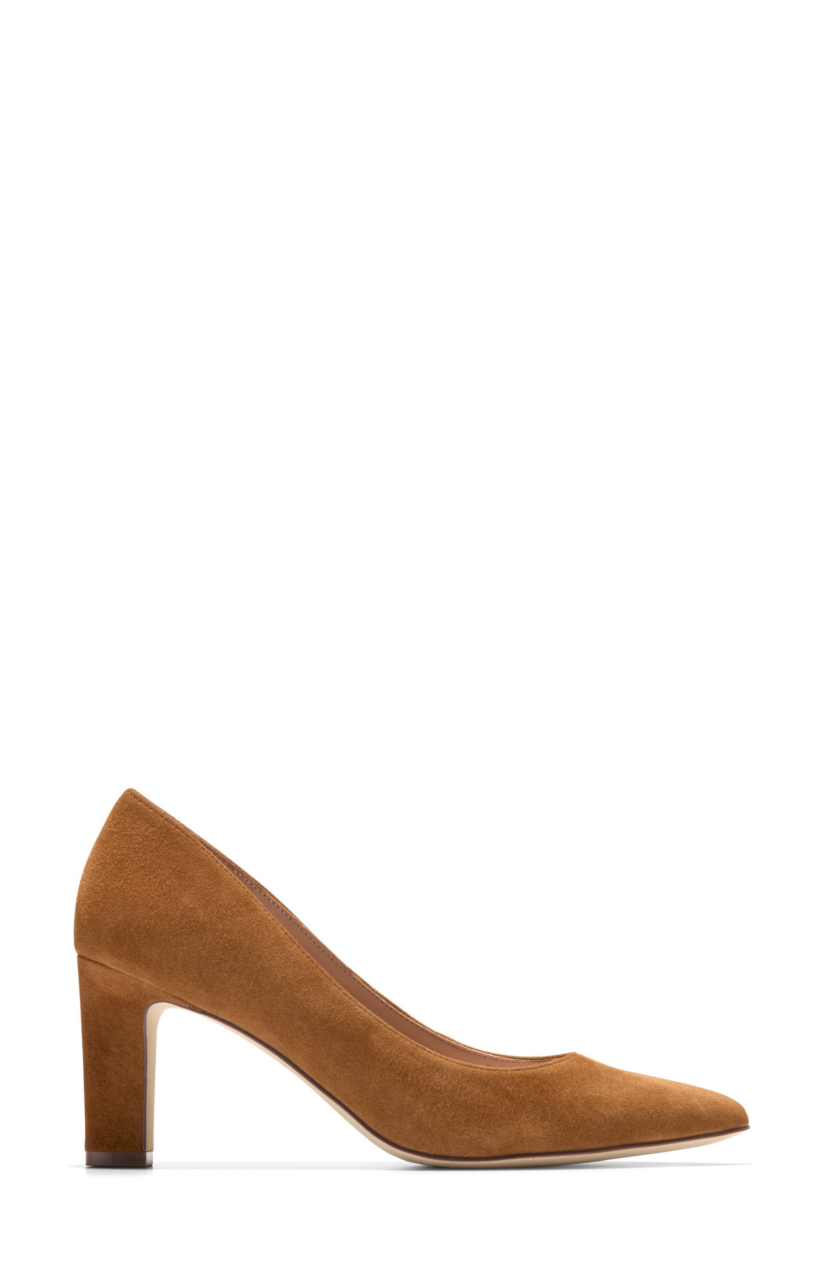 Mylah Pump, Alternate, color, TOBACCO SUEDE