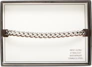 NORDSTROM RACK Men's Cord & Chain Bracelet