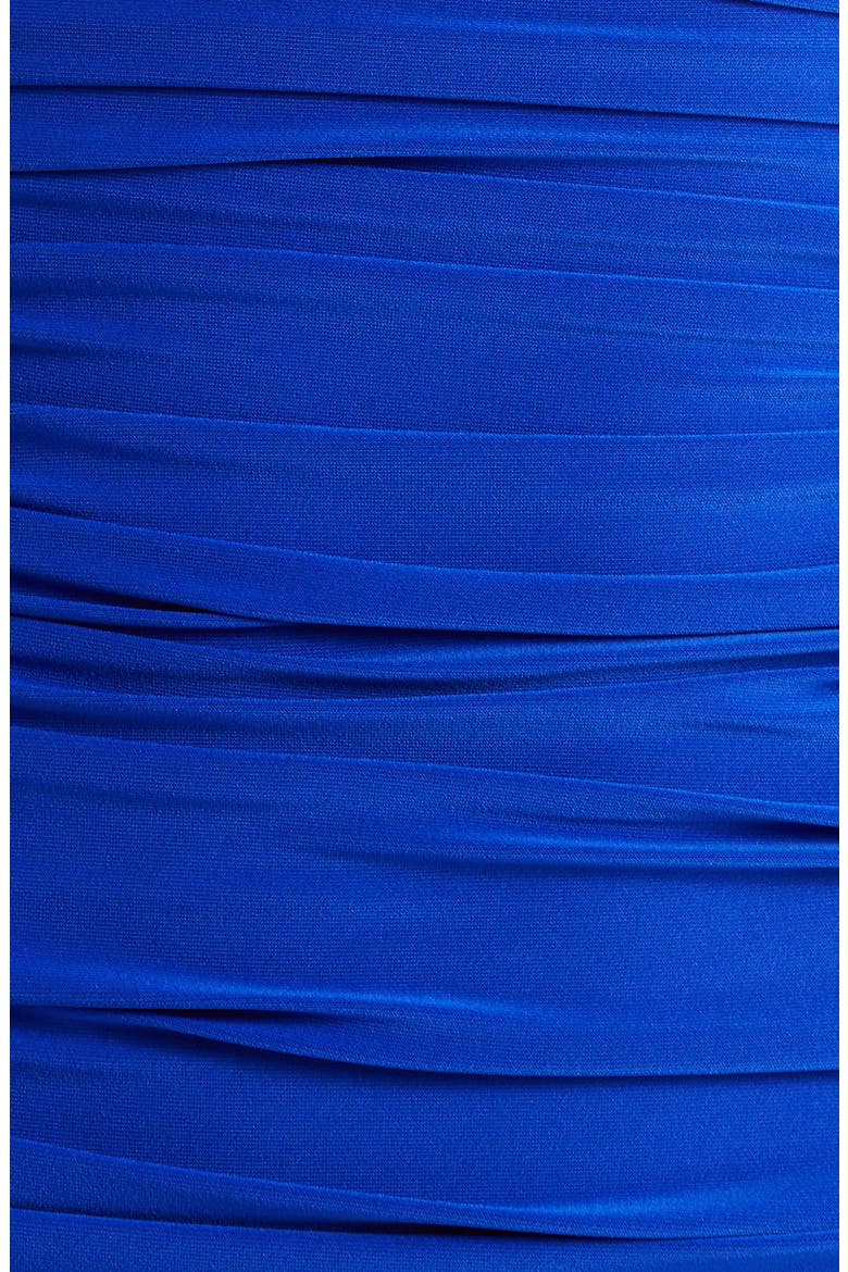 Bill Ruched One-Piece Swimsuit, Alternate, color, ELECTRIC BLUE