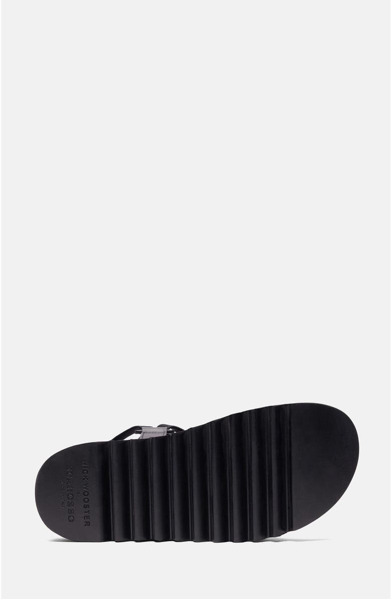 SCAROSSO Wooster V Sandals, Alternate, color, Black - Calf