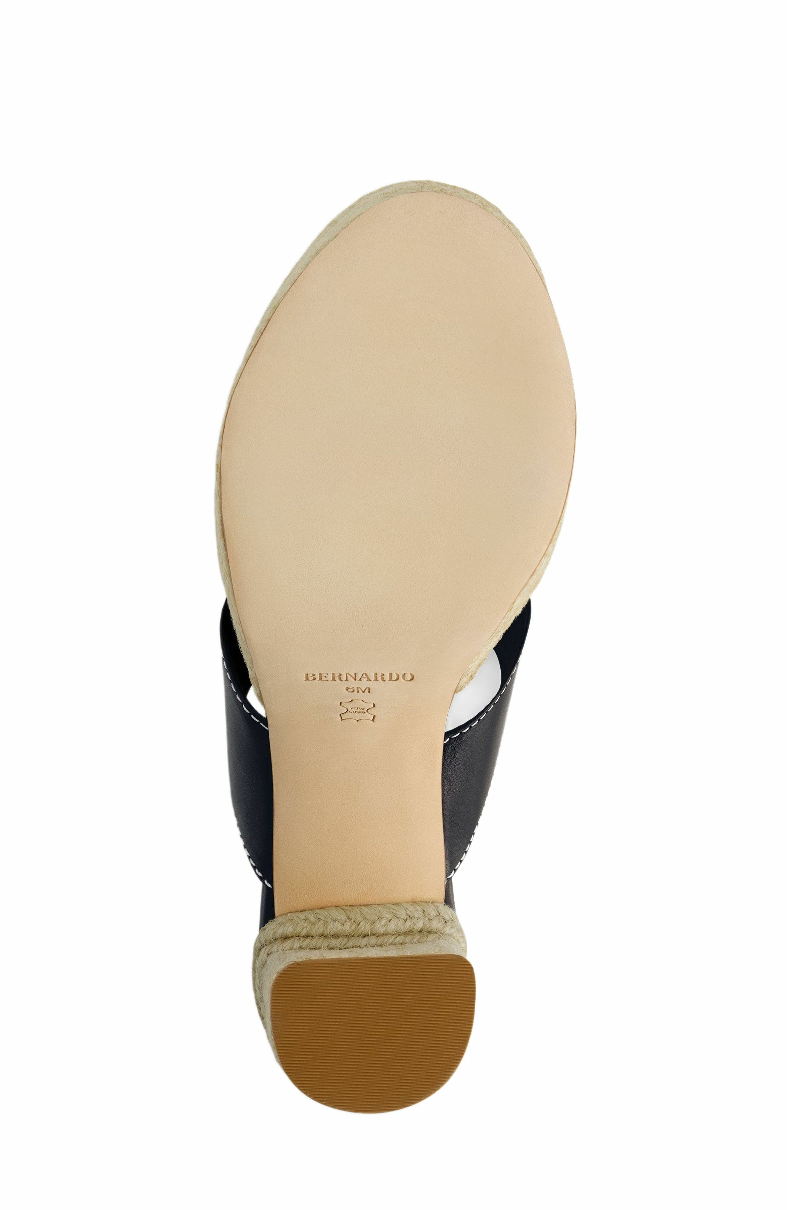 Bernardo 1946 Footwear Tera Espadrille Heel, Alternate, color, 