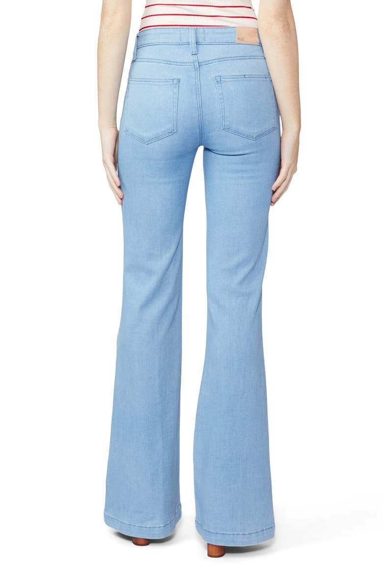 PAIGE Genevieve High Waist Flare Jeans, Alternate, color, 