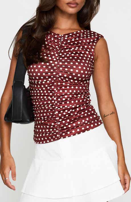 Perfect Harmony Ruched Sleeveless Top