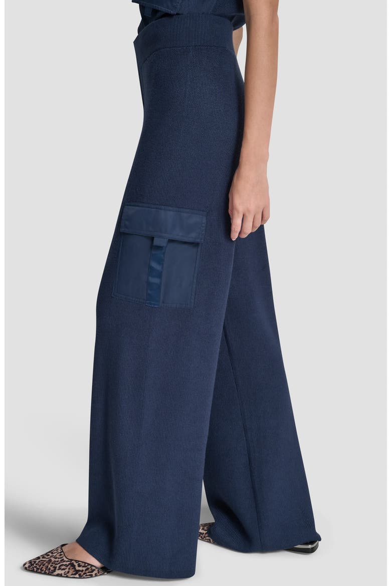 Cargo Sweater Pants, Alternate, color, HUDSON BLUE