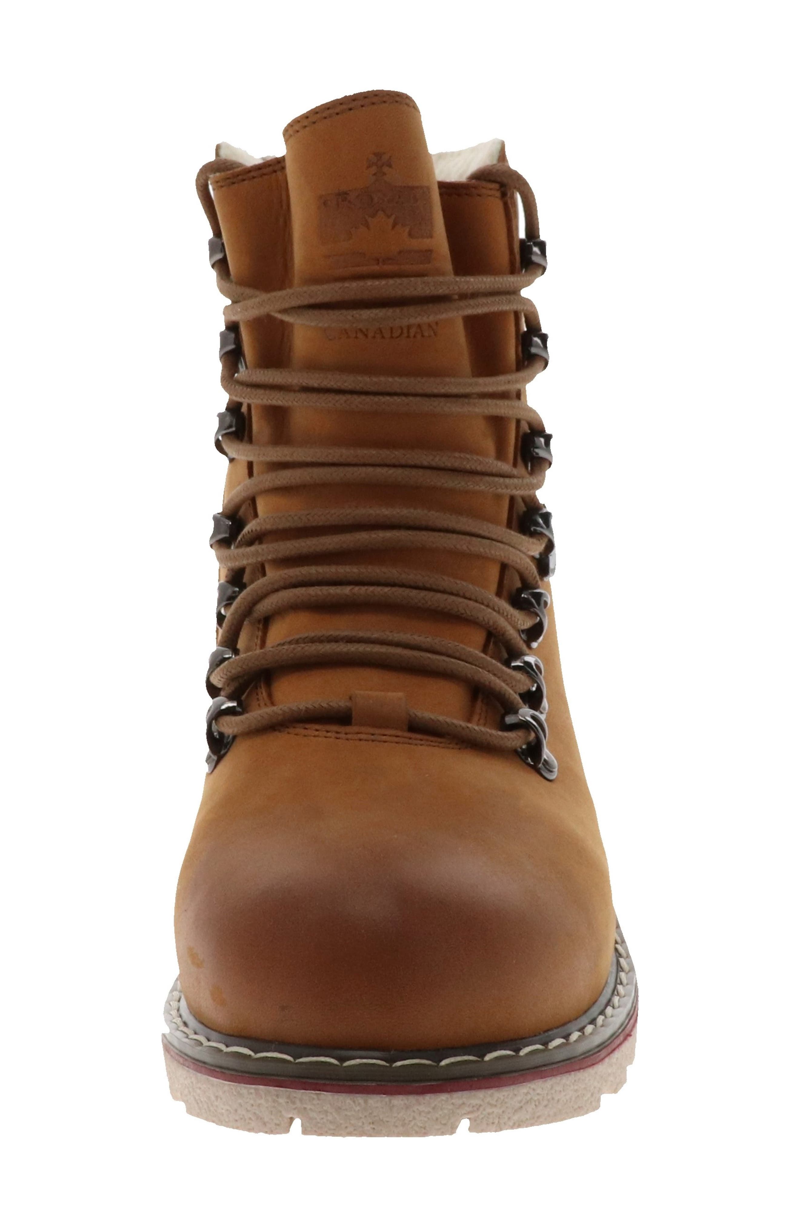 Caledon Waterproof Lace-Up Boot, Alternate, color, COTTAGE BROWN LEATHER