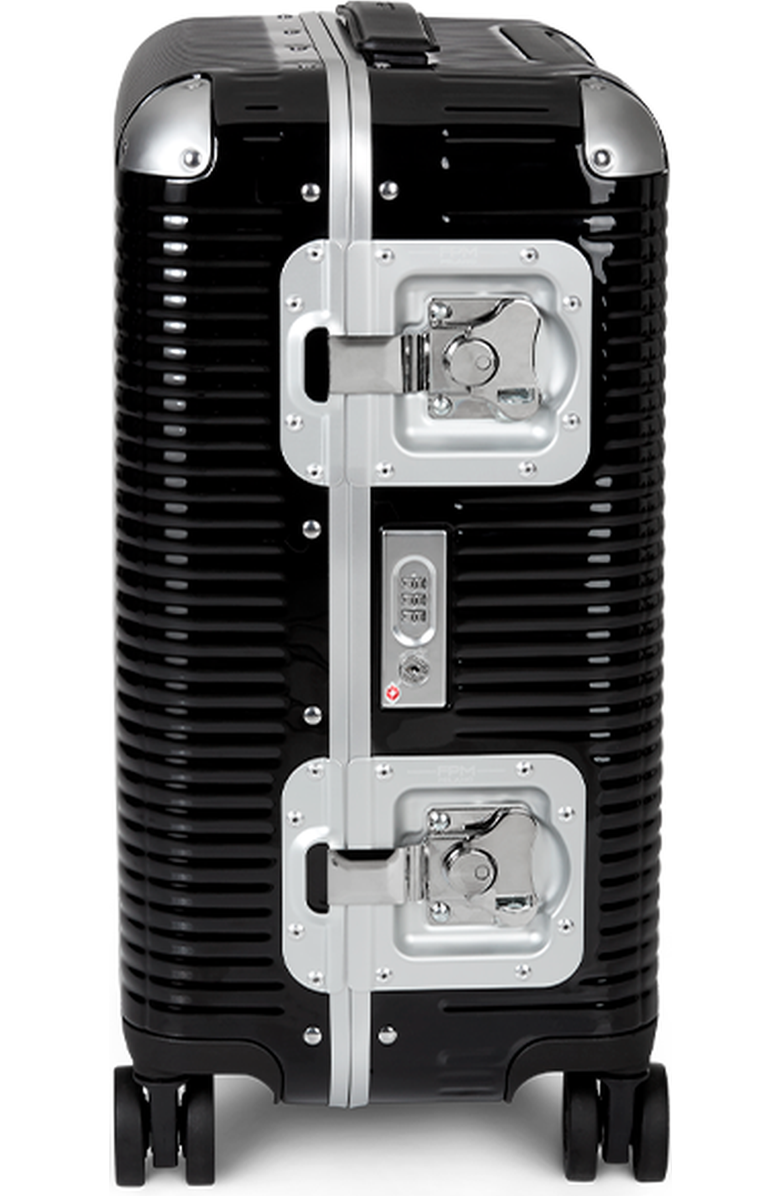 FPM - Fabbrica Pelletterie Milano - US Bank Light Spinner 55 Suitcase, Alternate, color, Licorice Black