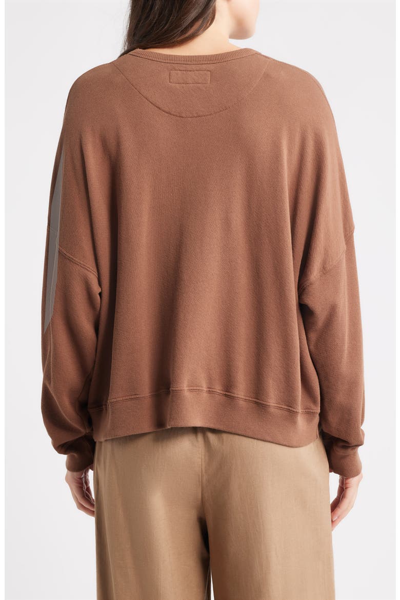 The Teammate Horse Graphic Sweatshirt, Alternate, color, UMBER
