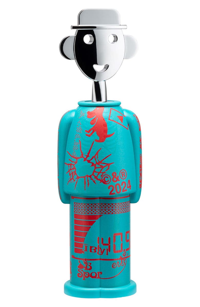 ALESSI Alessandro Corkscrew, Main, color, Turquoise