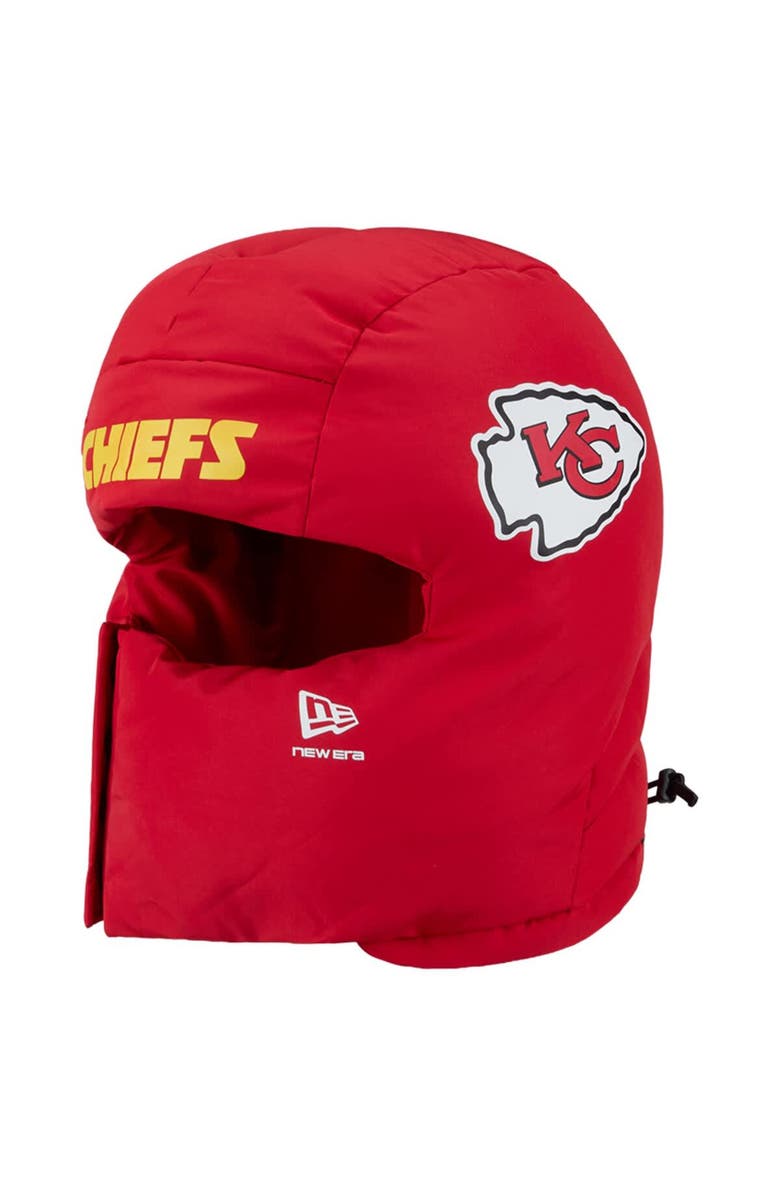 New Era Men's New Era  Red Kansas City Chiefs Puffer Balaclava, Alternate, color, Red