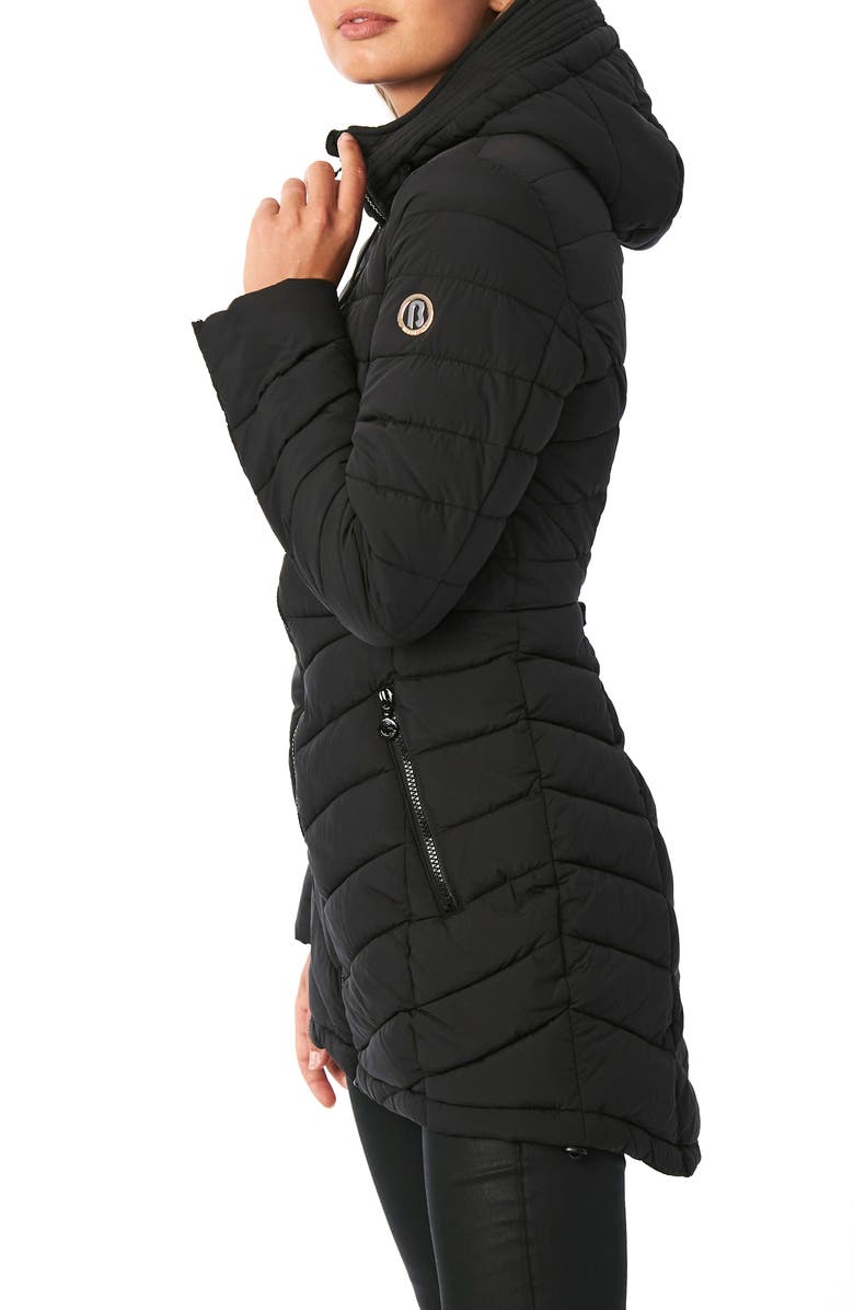 Bernardo Bernado Packable EcoPlume<sup>™</sup> Hooded Walker Coat, Alternate, color, 