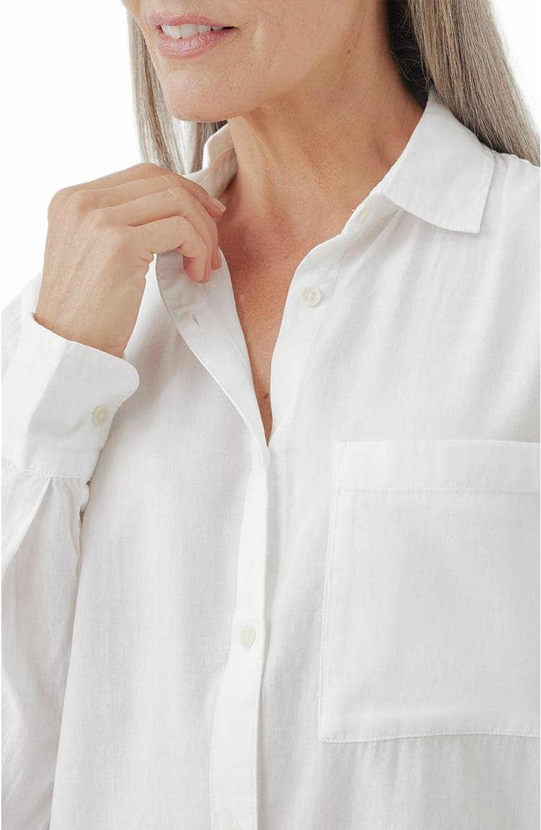 Pact Organic Cotton Sunset Lightweight Cotton Classic Shirt, Alternate, color, 