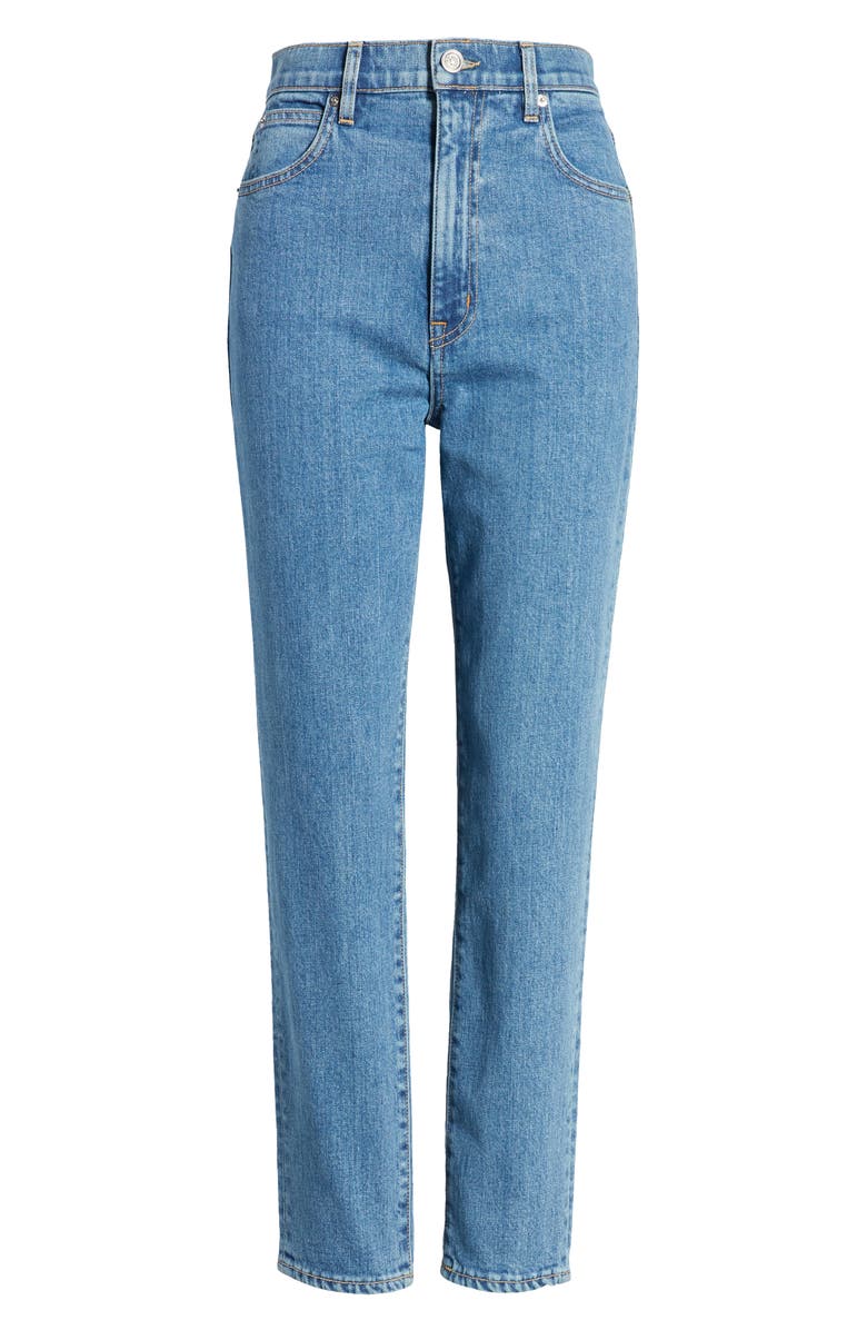 SLVRLAKE Beatnik High Waist Ankle Slim Jeans, Alternate, color,