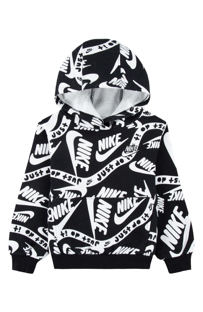 Nike Kids' Sportswear Club Fleece Hoodie, Main, color, Black