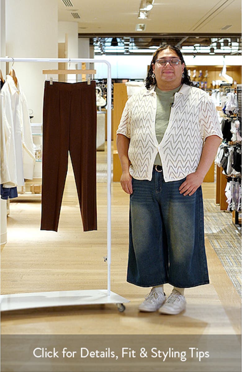 Nancy Slim Leg Knit Pants, sales video thumbnail