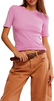 Free People Picture You Rib T-Shirt
